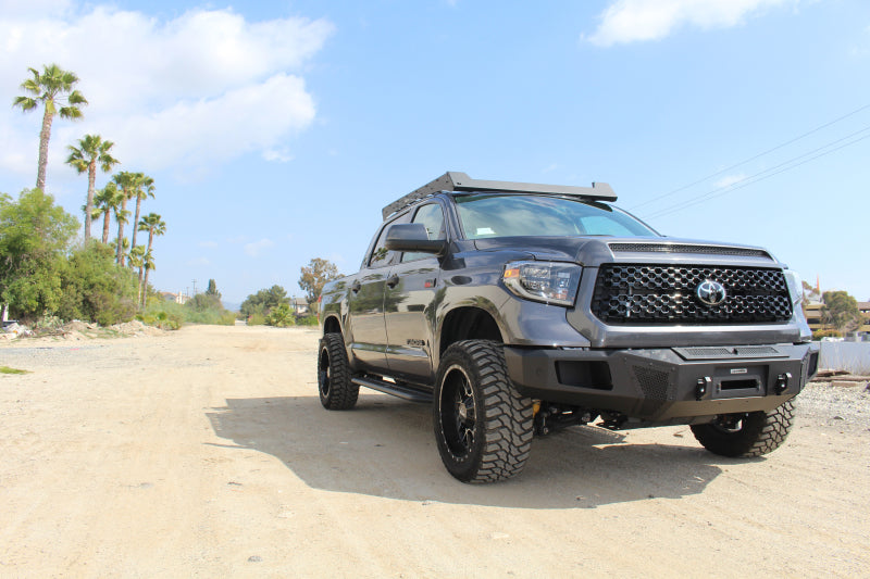 Go Rhino Toyota Tundra CrewMax Ceros Low Profile Roof Rack - Tex. Blk