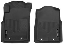Load image into Gallery viewer, Husky Liners 12-15 Toyota Tacoma Pickup(Crew / Ext / Std Cab) X-Act Contour Black Front Floor Liners