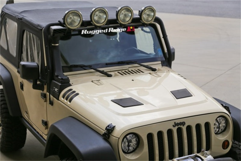 Rugged Ridge Performance Vented Hood Jeep Wrangler JK