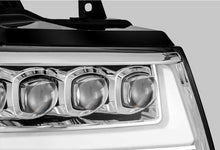 Load image into Gallery viewer, AlphaRex 07-14 Chevy Avalanche NOVA LED Proj Headlights Plank Style Design Chrome w/Activ Light/DRL