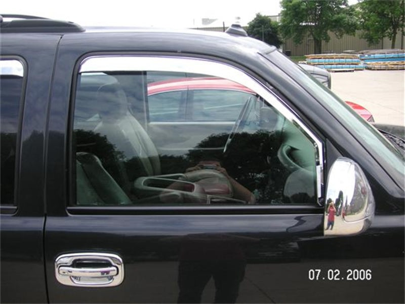 Putco Chevrolet Tahoe (Front Only) Element Chrome Window Visors