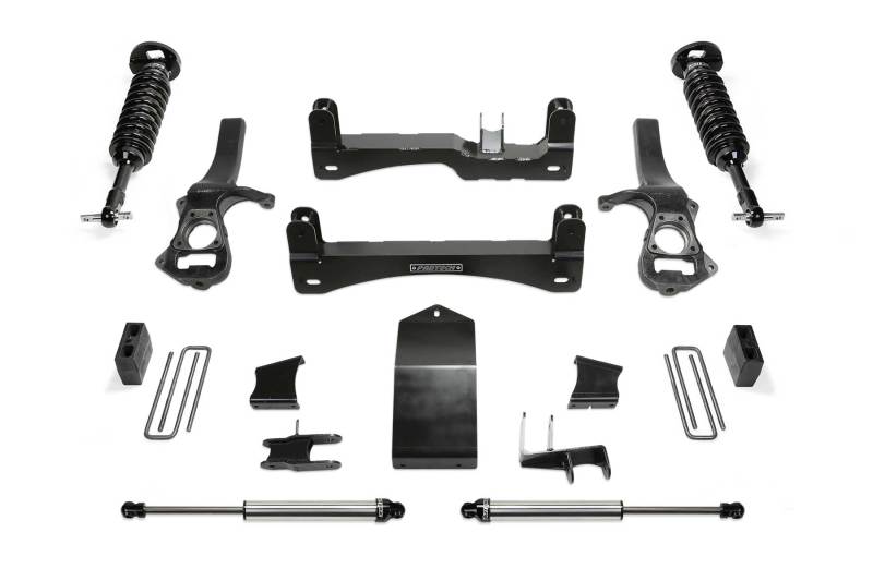 Fabtech 19+ GM K1500 P/U w/Trail Boss/At4 Pkg Diesel 4in Perf Sys w/Dl 2.5 & 2.25