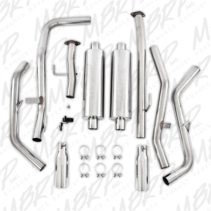 MBRP Toyota Tundra 5.7L EC-Std. & SB/CC-SB Cat Back Dual Split Side