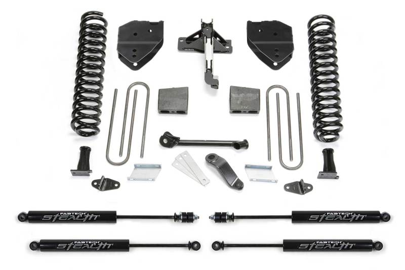 Fabtech 17+ Ford F250/F350 4WD Diesel 4in Basic Sys w/Stealth