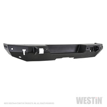 Load image into Gallery viewer, Westin 18+ Jeep Wrangler JL WJ2 Rear Bumper w/  Sensors (Excl. Wrangler JK) - Textured Black