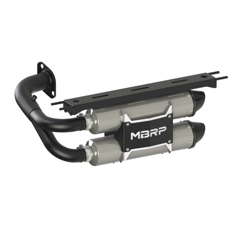 MBRP Honda Talon Dual Slip-On Exhaust System w/Performance Muffler