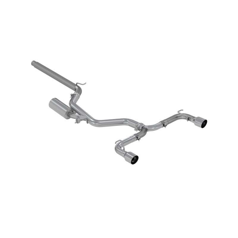 MBRP VW 2.0L Turbo Golf GTI MK7 3in T304 Cat Back Exhaust w/ Dual Split Rear Exit