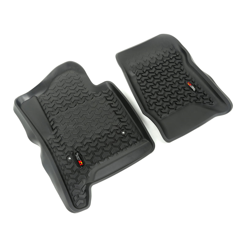Rugged Ridge GMC Sierra 1500 Front Black Floor Liner