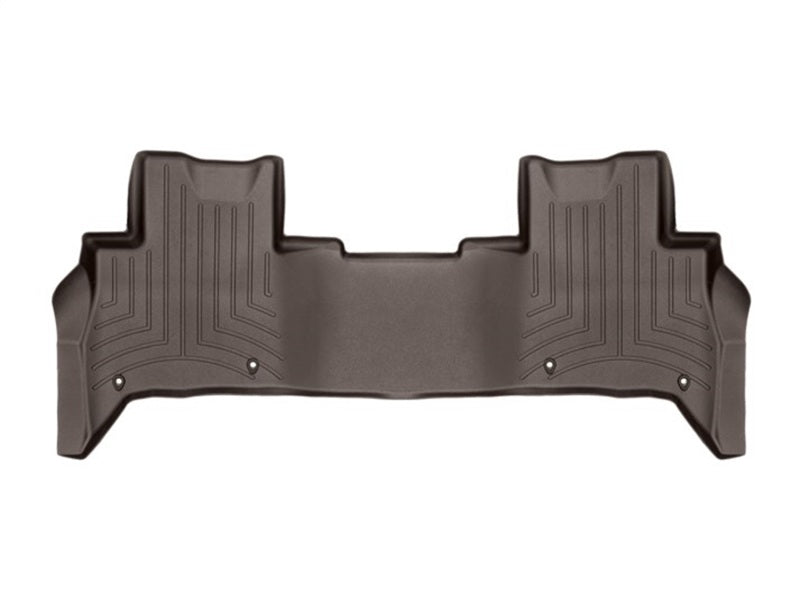 WeatherTech 2017+ Land Rover Discovery Rear FloorLiner - Cocoa