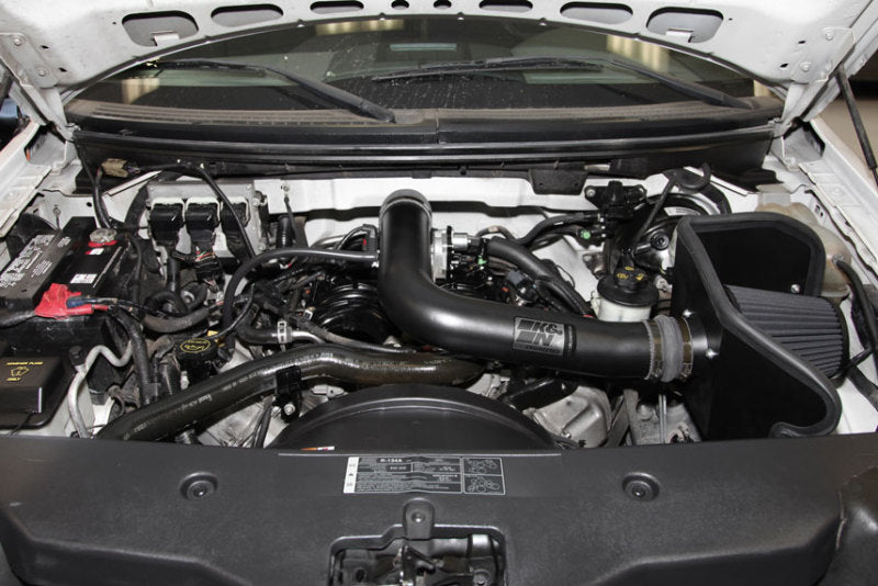 K&N Ford F150 V8-5.4L/Ford Lobo 5.4L V8 Blackhawk Perf Intake Kit