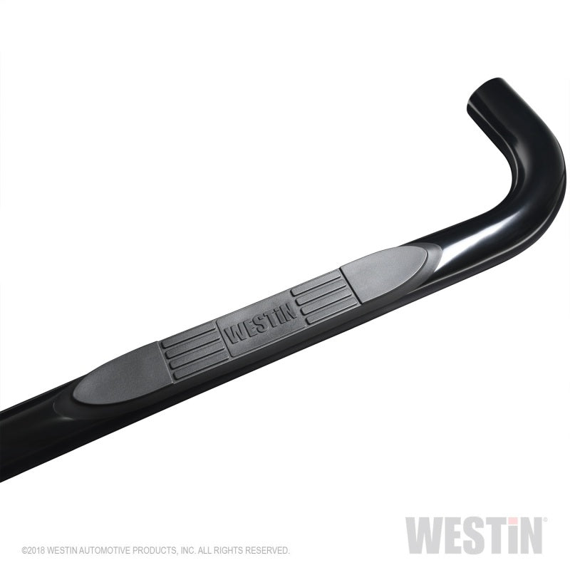 Westin Chevrolet Silverado/Sierra 1500 Crew Cab E-Series 3 Nerf Step Bars - Black