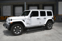 Load image into Gallery viewer, Go Rhino Jeep Wrangler 4dr E-BOARD E1 Electric Running Board Kit (Drilling Req.) - Tex. Blk