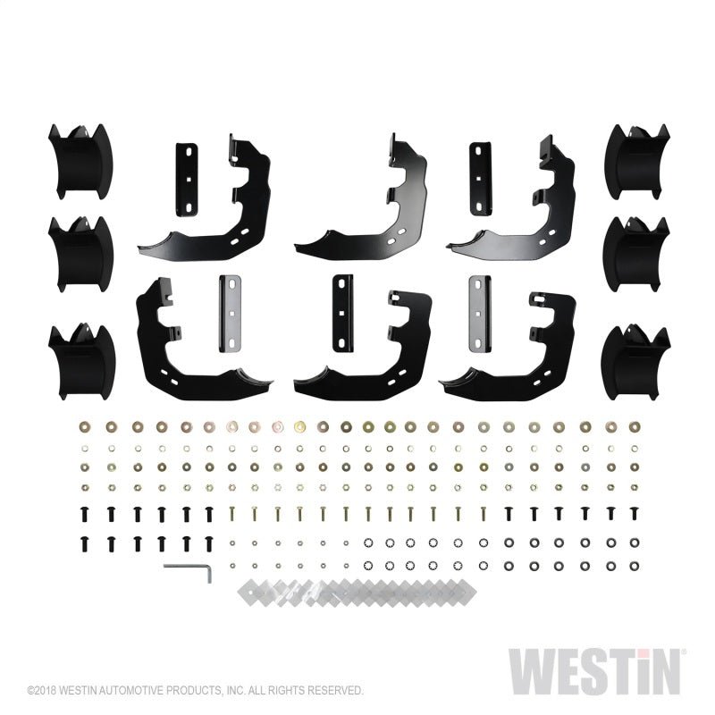 Westin 19+ Ram 1500 Quad Cab (Excludes Ram 1500 Classic) PRO TRAXX 4 Oval Nerf Step Bars - Black