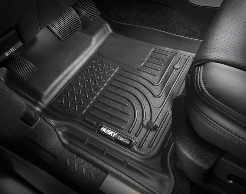 Husky Liners 2013 Honda Accord WeatherBeater Black Front & 2nd Seat Floor Liners (4-Door Sedan Only)