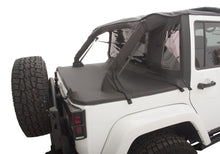Load image into Gallery viewer, Rampage Jeep Wrangler(JK) Unlimited 4-Door Trailview Tonneau Top - Black Diamond