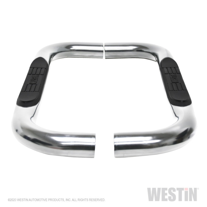 Westin 19+ Chevy/GMC Silverado/Sierra 1500 Regular Cab E-Series 3 Nerf Step Bars - Stainless Steel