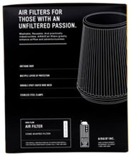 Load image into Gallery viewer, Airaid Universal Air Filter - Cone 6 x 7 1/4 x 4 3/4 x 6 - Blue SynthaMax