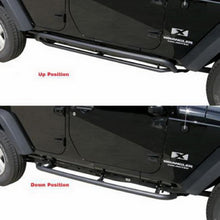 Load image into Gallery viewer, Rampage Jeep Wrangler(JK) Srs Side Bar Rockerguard Step - Black