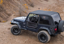 Load image into Gallery viewer, Rampage Jeep Wrangler TJ Frameless Trail Soft Top Kit - Black Diamond