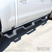 Load image into Gallery viewer, Westin 07+ Chevrolet Silverado 1500 CC 5.5ft Bed HDX Drop W2W Nerf Step Bars - Tex. Blk