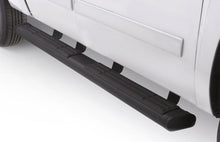 Load image into Gallery viewer, Lund Chevy Silverado 1500 Ext. Cab 6in. Oval Straight Black Nerf Bars - Black