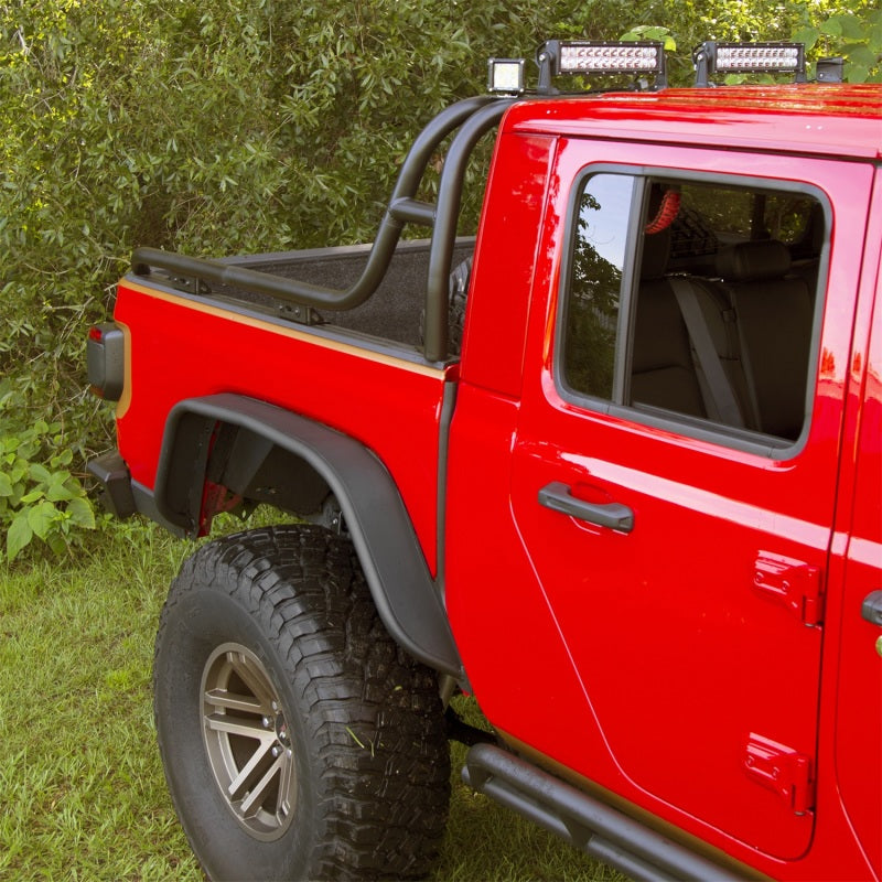 Rugged Ridge Steel Tube Fenders Rear Jeep Wrangler JK