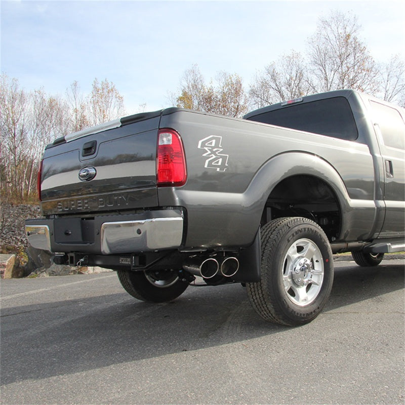 MBRP Ford F250/350/450 6.7L 4in Filter Back Dual Single Side Exit 5in Tips T409 Exhaust