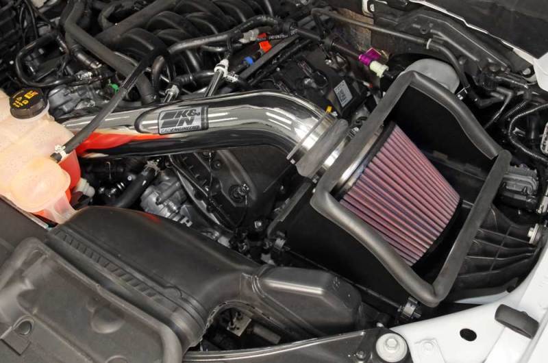 K&N Ford F150 5.0L V8 F/I High Flow Performance Intake Kit