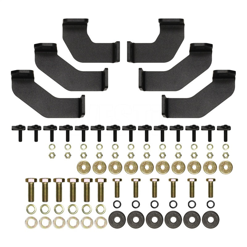 Westin 20+ Jeep Gladiator Rock Slider - Textured Black