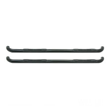 Load image into Gallery viewer, Westin Chevy Silverado 25/3500 Dbl Cab (Body Mount) E-Series 3 Nerf Step Bars - Black