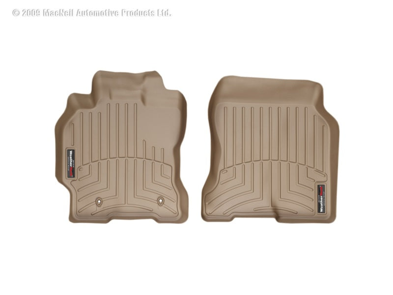 WeatherTech Toyota Prius Front FloorLiner - Tan