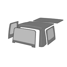 Load image into Gallery viewer, Rampage Jeep Wrangler(TJ) OEM Replacement Top - Spice Denim