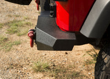 Load image into Gallery viewer, Rugged Ridge Spartan Rear Bumper Full Width Jeep Wrangler JK
