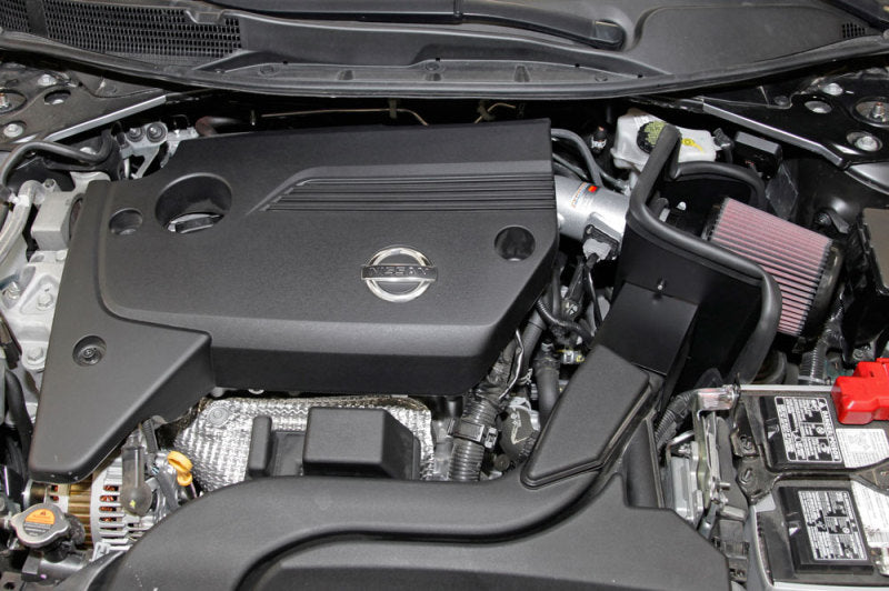 K&N 69 Series Typhoon Performance Intake Kit - Silver for Nissan Altima 2.5L L4