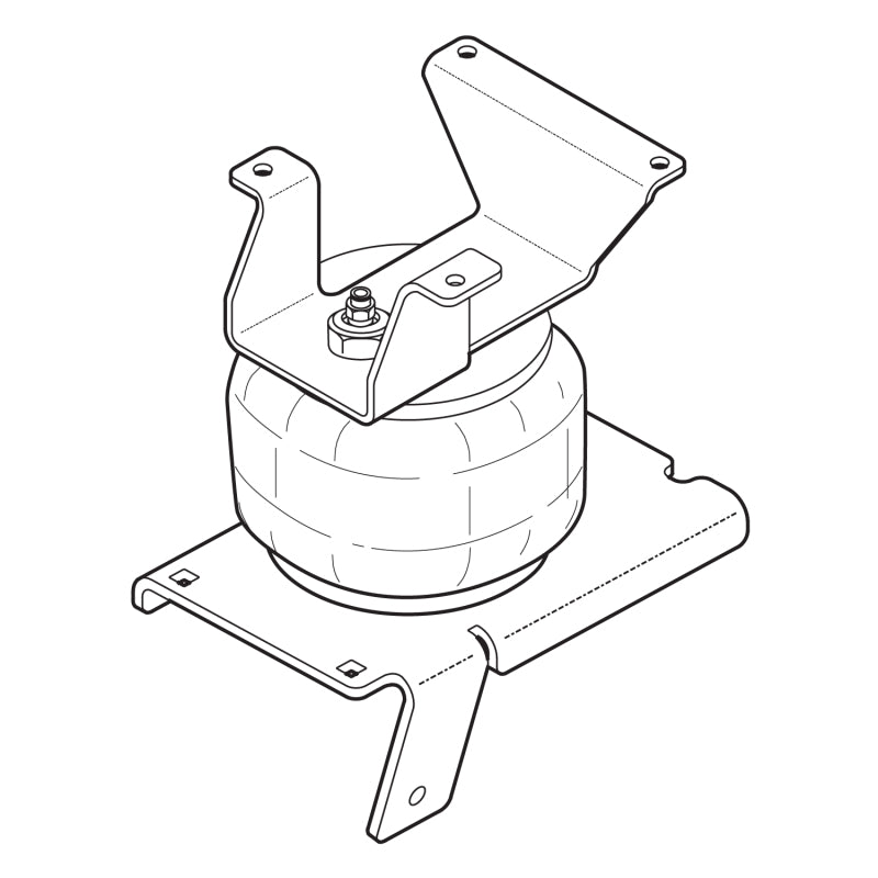 Firestone Ride-Rite Air Helper Spring Kit Rear GM G1500 (W217602423)