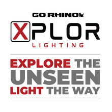 Load image into Gallery viewer, Go Rhino Xplor Bright Series Sgl Row LED Light Bar (Side/Track Mount) 39.5in. - Blk