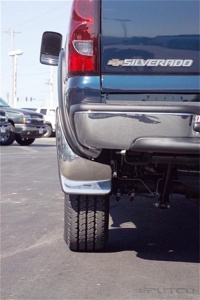 Putco Chevrolet Silverado LD/HD w/ Factory Flares (Rear) Form Fitted Mud Skins