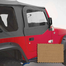 Load image into Gallery viewer, Rugged Ridge Upper Soft Door Kit Spice Jeep Wrangler