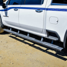 Load image into Gallery viewer, Westin Chevy Silverado 2500 Crew Cab (6.5ft Bed) R5 M-Series XD W2W Nerf Bars - Textured Black