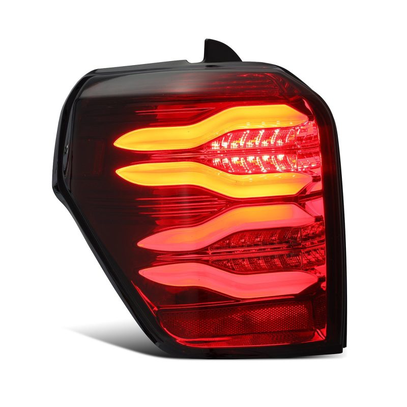 AlphaRex 10-22 Toyota 4Runner PRO-Series LED Tail Lights Red Smoke