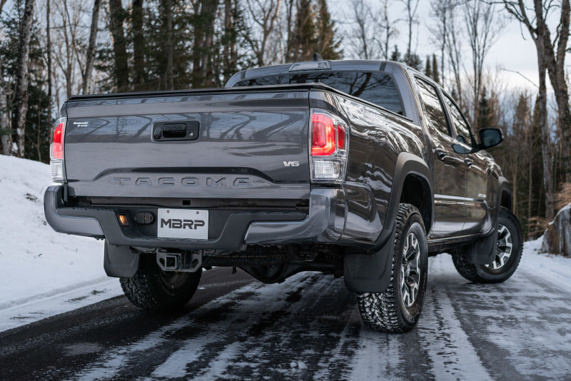 MBRP Toyota Tacoma 3.5L Cat Back Turn Down Style Aluminized Exhaust System