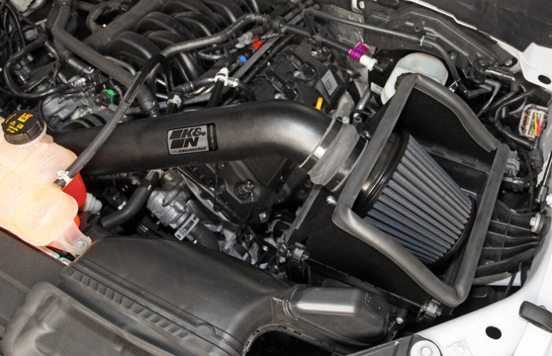 K&N Ford F150 5.0L V8 Blackhawk Performance Intake Kit