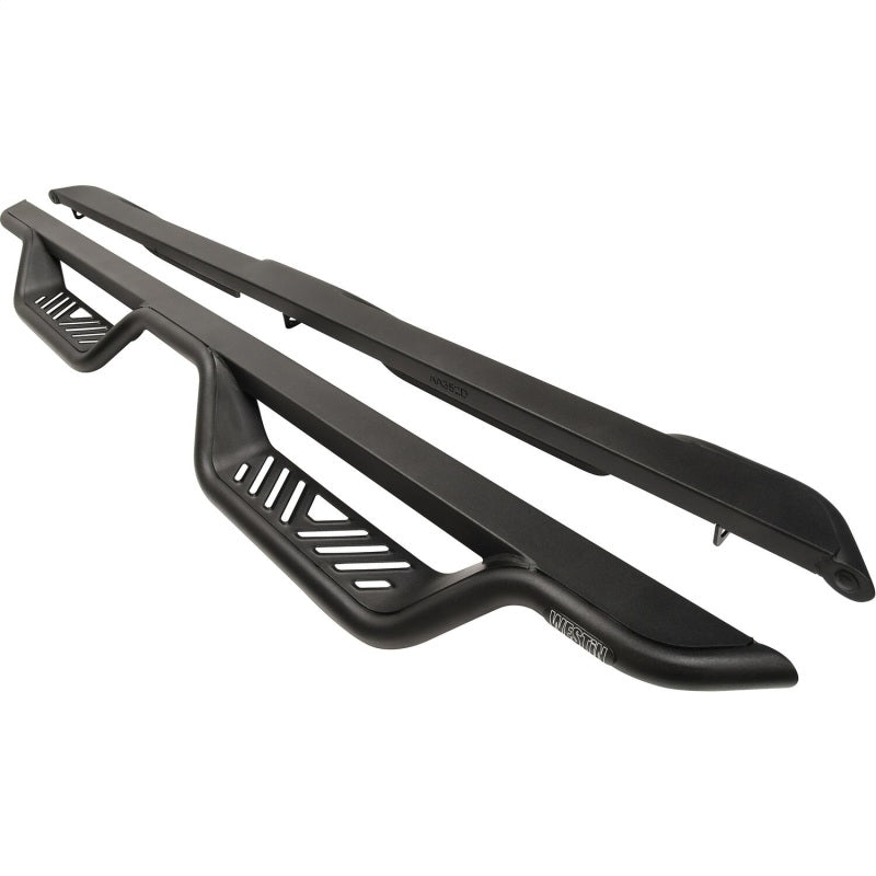 Westin Chevrolet Silverado 1500 (Ext. Cab) Outlaw Drop Nerf Step Bars - Textured Black