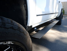 Load image into Gallery viewer, Go Rhino Chev Silverado 2500HD/3500HD CC (Diesel) 4dr E-BOARD E1 Running Board Kit - Tex. Blk