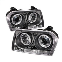 Load image into Gallery viewer, Spyder Chrysler 300 05-08 Projector Headlights LED Halo LED Blk (Not Included) PRO-YD-C305-HL-BK
