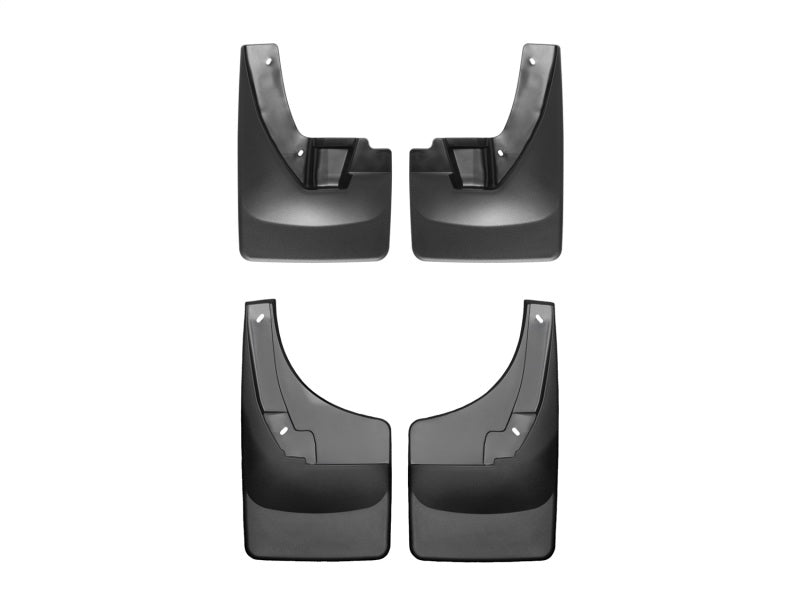 WeatherTech Dodge Ram Truck 1500 No Drill Mudflaps - Black