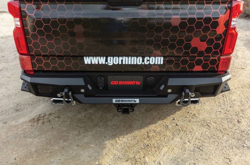Go Rhino Chevrolet Silverado 1500 BR20 Rear Bumper Replacement