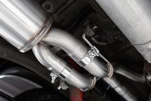 Load image into Gallery viewer, MBRP Chevy Silverado 1500 6.2L 2.5in Dual Split Rear Cat Back w/ Quad Carbon Fiber Tips- T304