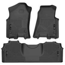 Load image into Gallery viewer, Husky Liners 19-21 RAM 2500/3500 Mega Cab Weatherbeater Front and 2nd Seat Floor Liners - Black