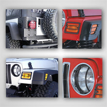 Load image into Gallery viewer, Rugged Ridge Euro Guard Light Kit Jeep Wrangler TJ